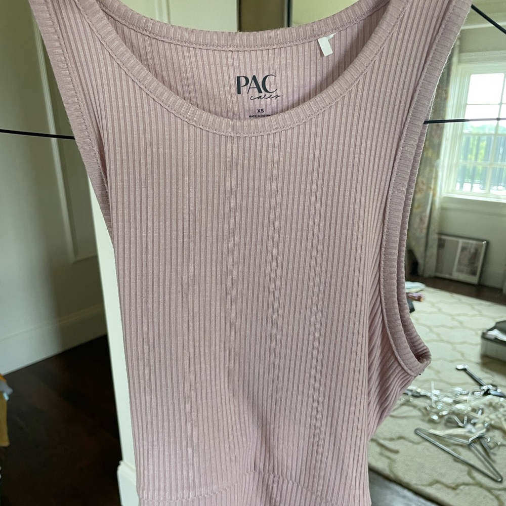 pacsun light pink/purple tank